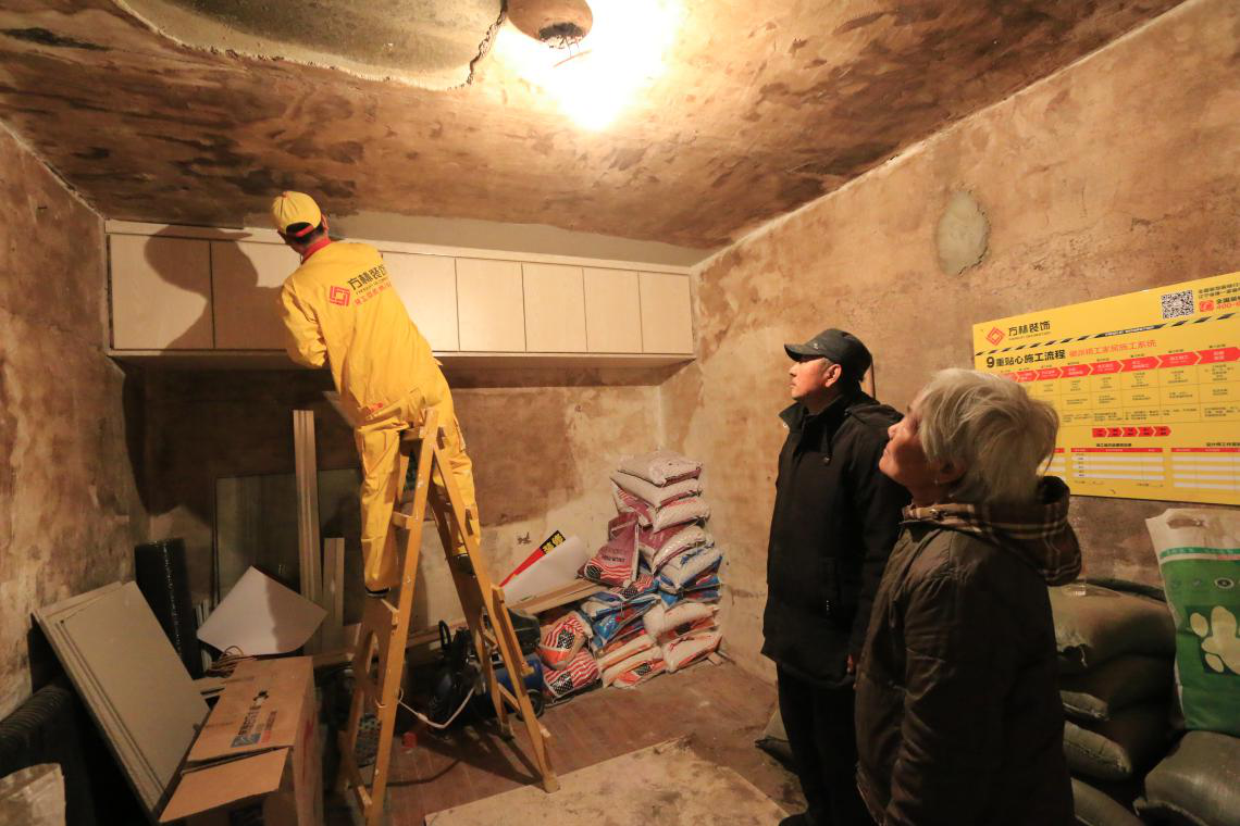 方林裝飾免費(fèi)為遭受火災(zāi)的袁大爺重筑新家