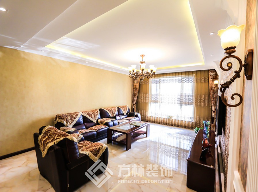 華瑞橡樹灣裝修實(shí)景案例-方林裝飾