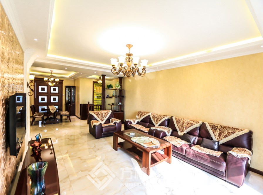 華瑞橡樹灣裝修實(shí)景案例-方林裝飾