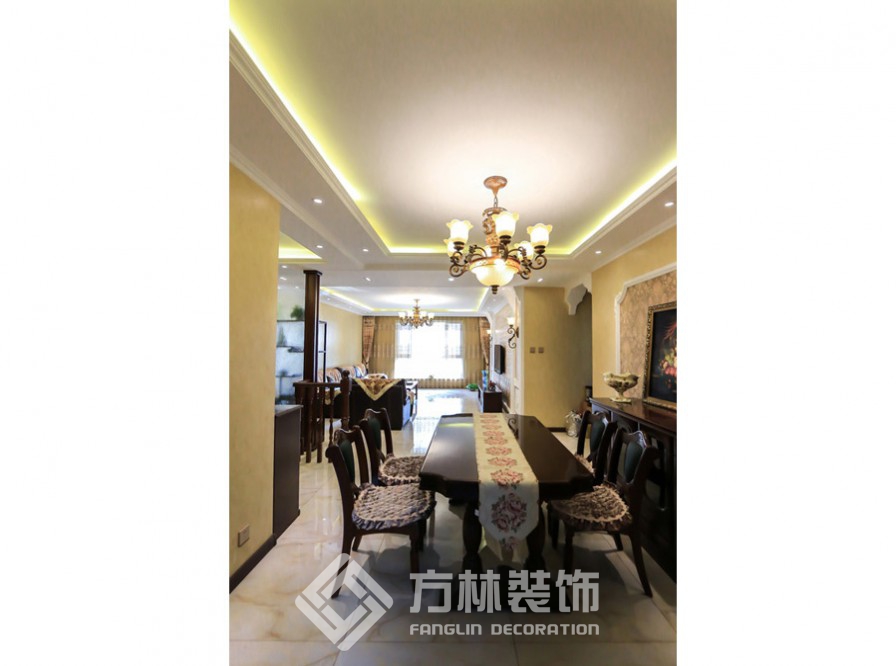 華瑞橡樹灣裝修實(shí)景案例-方林裝飾