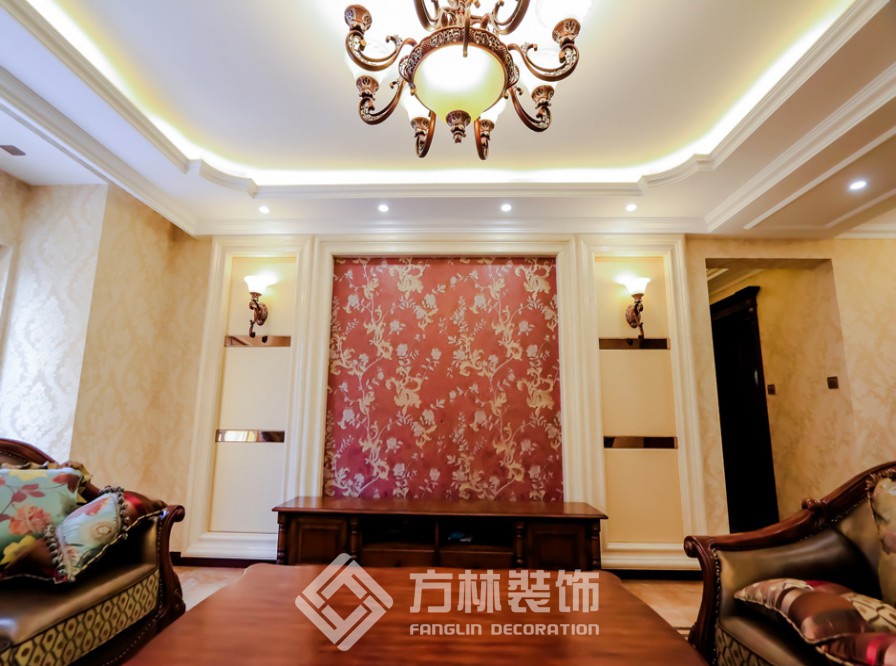 華潤橡樹灣裝修實(shí)景案例-方林裝飾