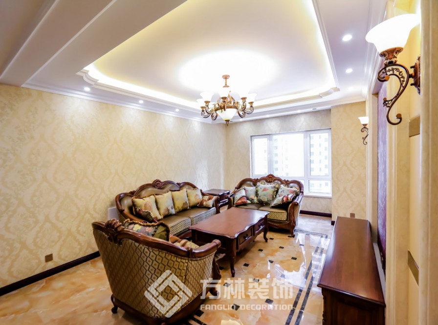 華潤橡樹灣裝修實(shí)景案例-方林裝飾