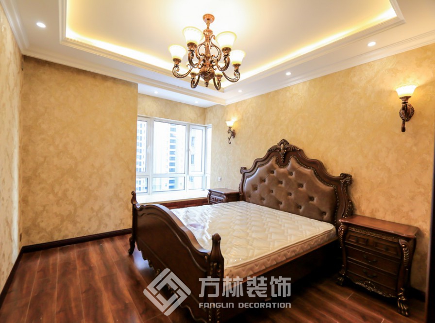 華潤橡樹灣裝修實(shí)景案例-方林裝飾