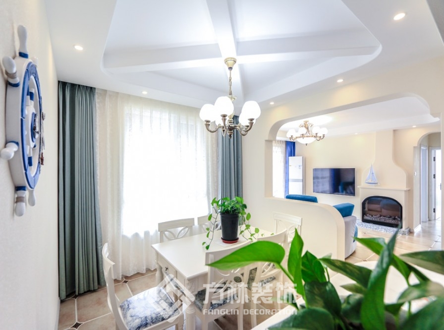 華發(fā)嶺南薈裝修實景案例-方林裝飾