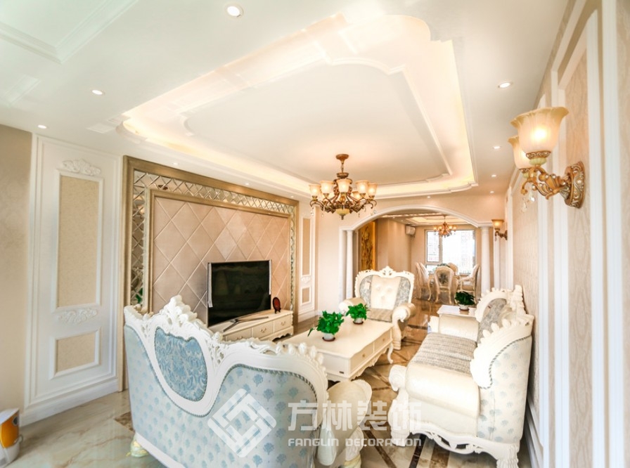 御景新世界裝修實景案例-方林裝飾